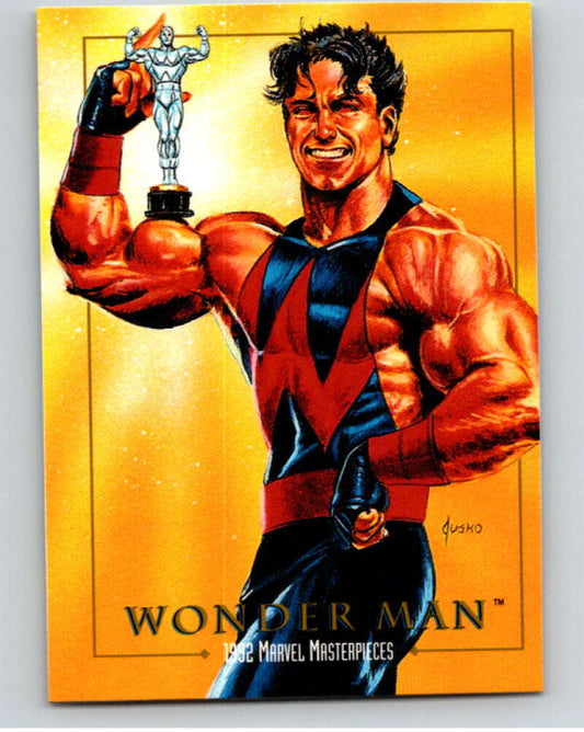 1992 Skybox Marvel Masterpieces #93 Wonder Man  V71798 Image 1