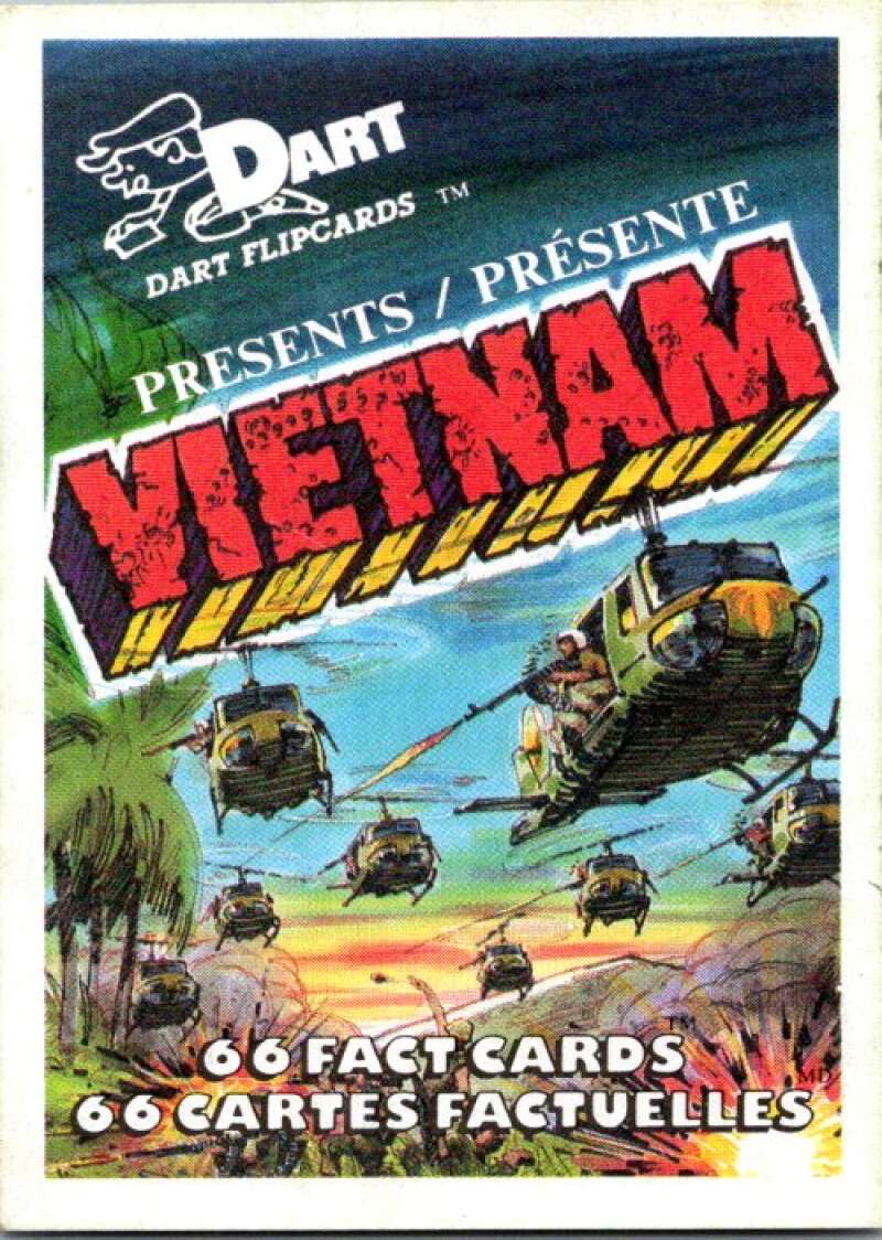 1988 Dart Flipcards Vietnam Facts Series I #1 Vietnam  V72108 Image 1