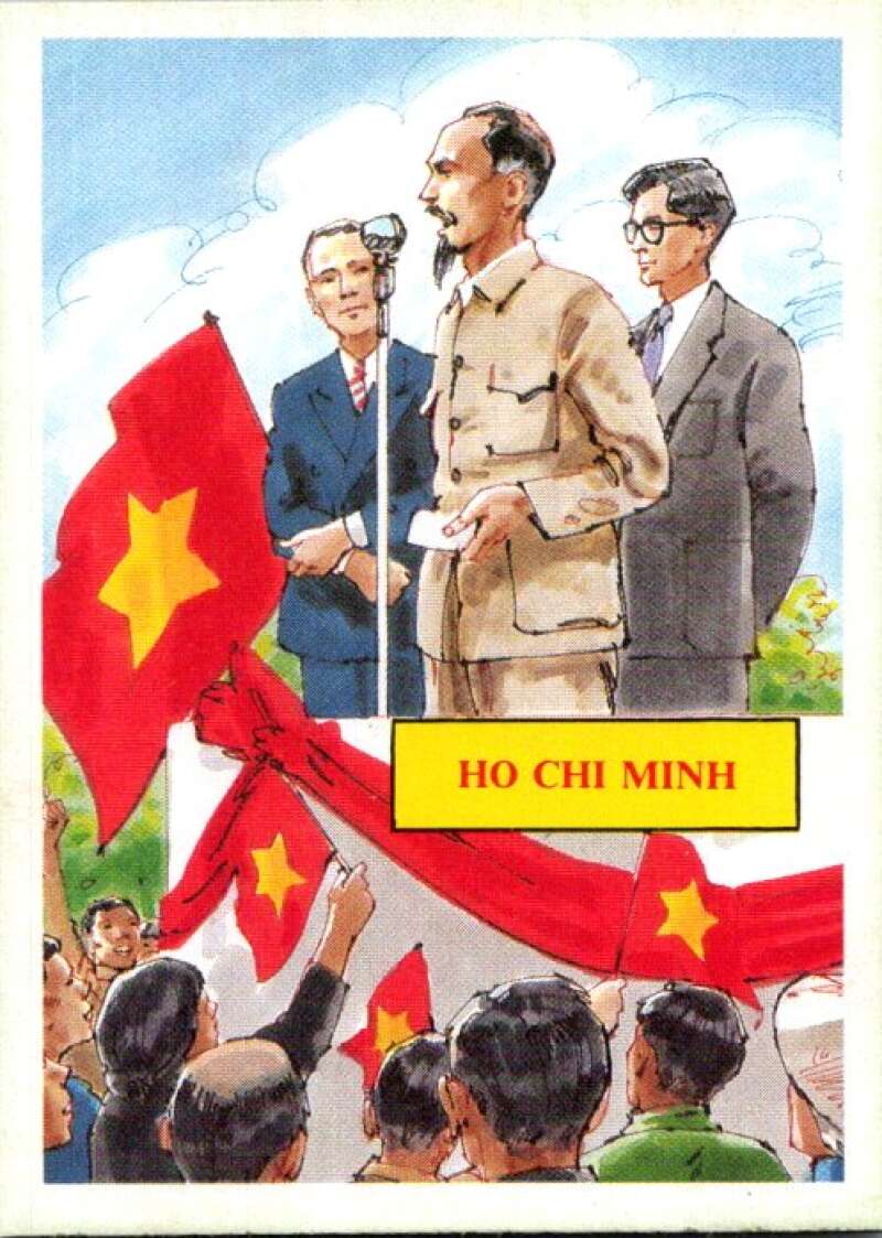 1988 Dart Flipcards Vietnam Facts Series I #3 Vietnam  V72115 Image 1