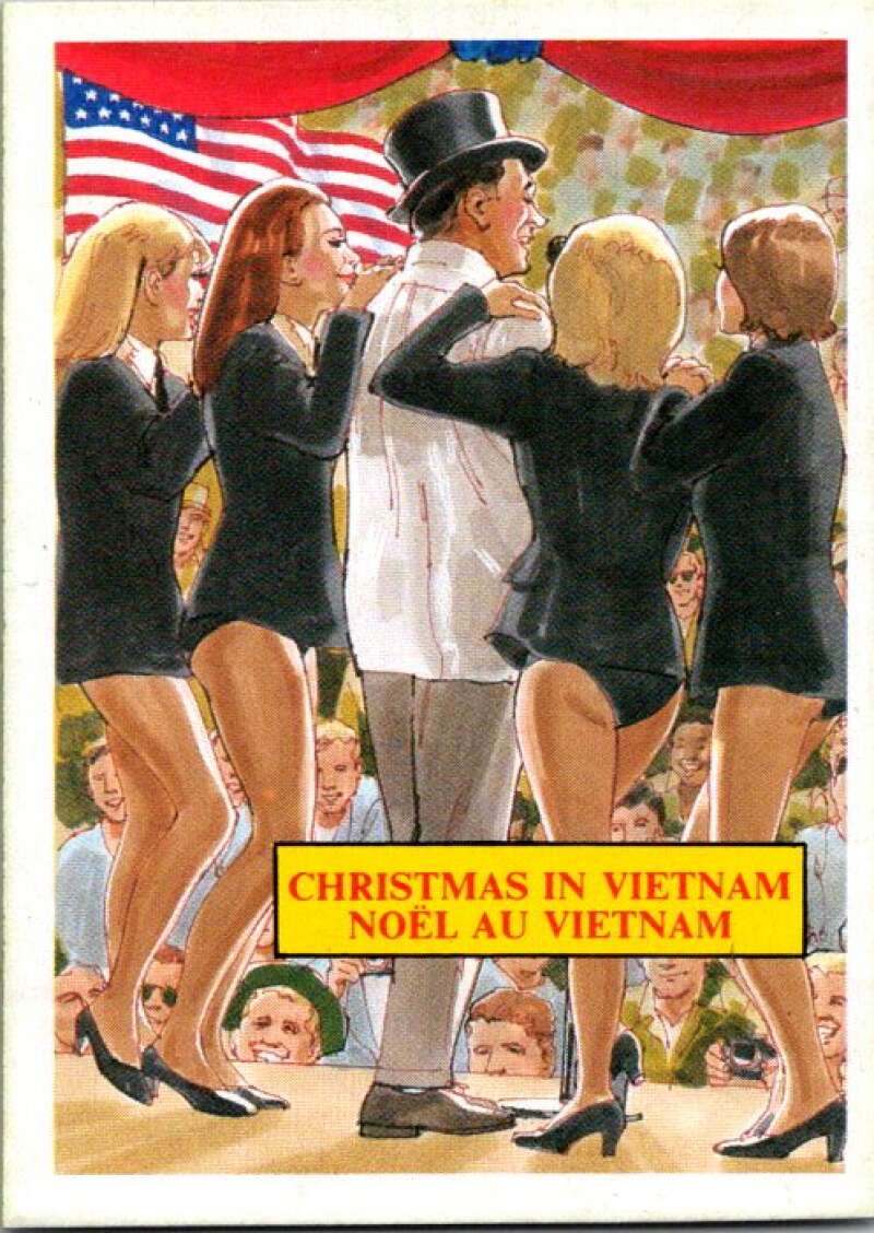 1988 Dart Flipcards Vietnam Facts Series I 29 Vietnam V72186 Hockey