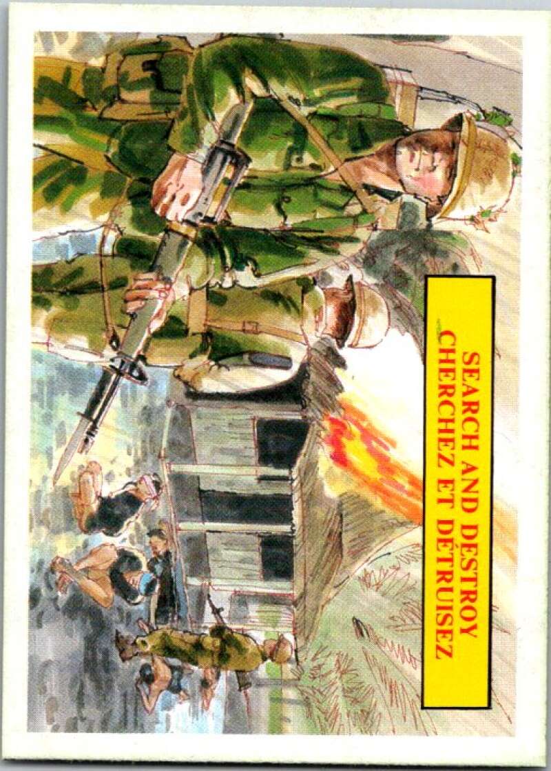 1988 Dart Flipcards Vietnam Facts Series I #31 Vietnam  V72192 Image 1