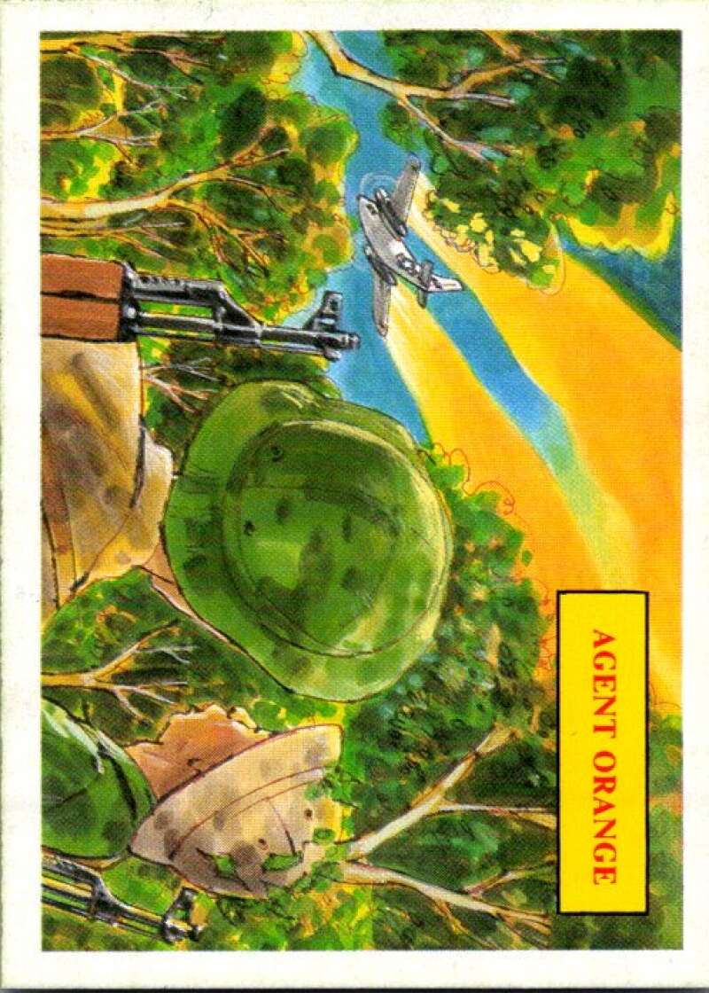 1988 Dart Flipcards Vietnam Facts Series I #40 Vietnam  V72212 Image 1
