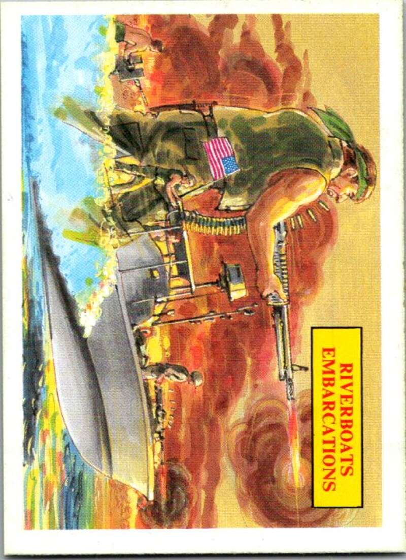 1988 Dart Flipcards Vietnam Facts Series I #50 Vietnam  V72239 Image 1