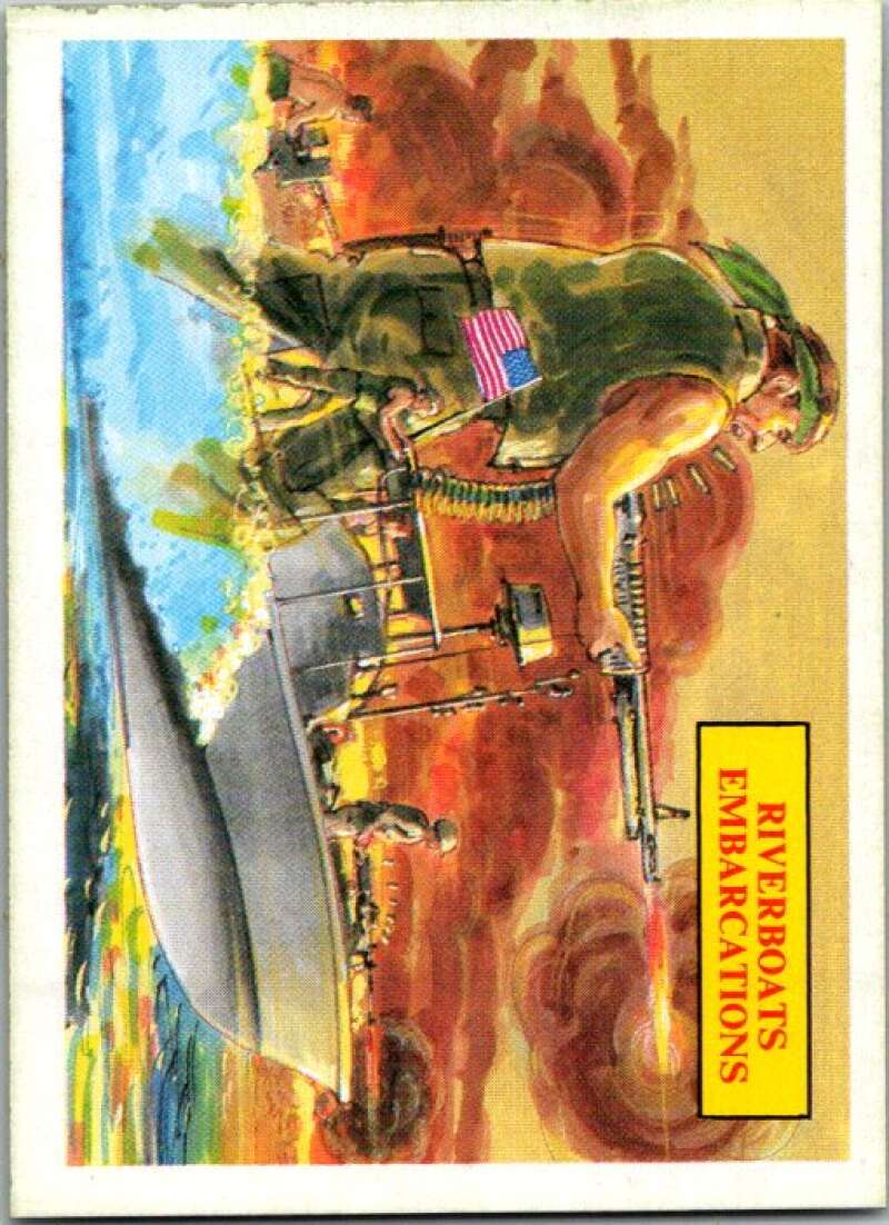 1988 Dart Flipcards Vietnam Facts Series I #50 Vietnam  V72240 Image 1