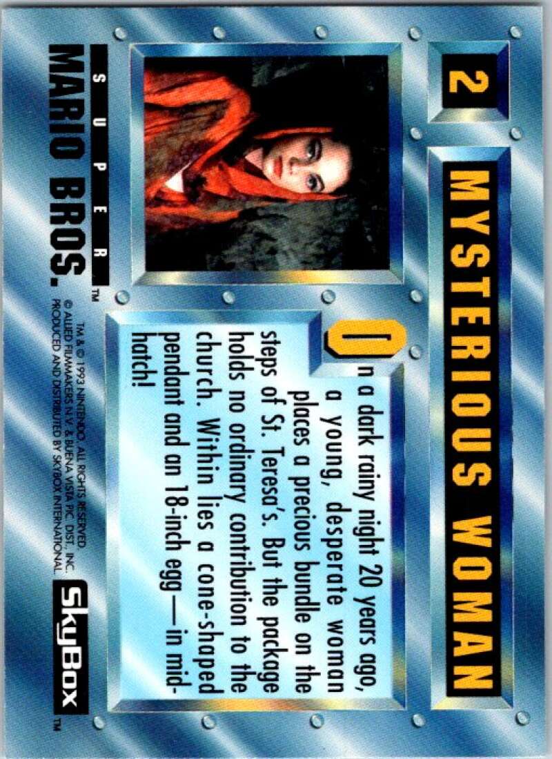 1993 Super Mario Brothers #2 Trading Card  V72329 Image 2