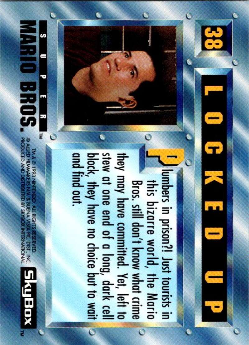1993 Super Mario Brothers #38 Trading Card  V72363 Image 2