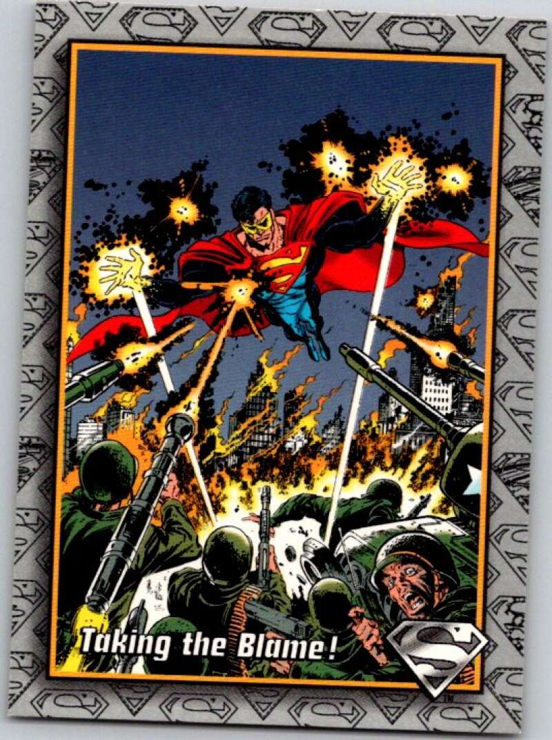 1993 Skybox Return of Superman #52 Superman  V72435 Image 1