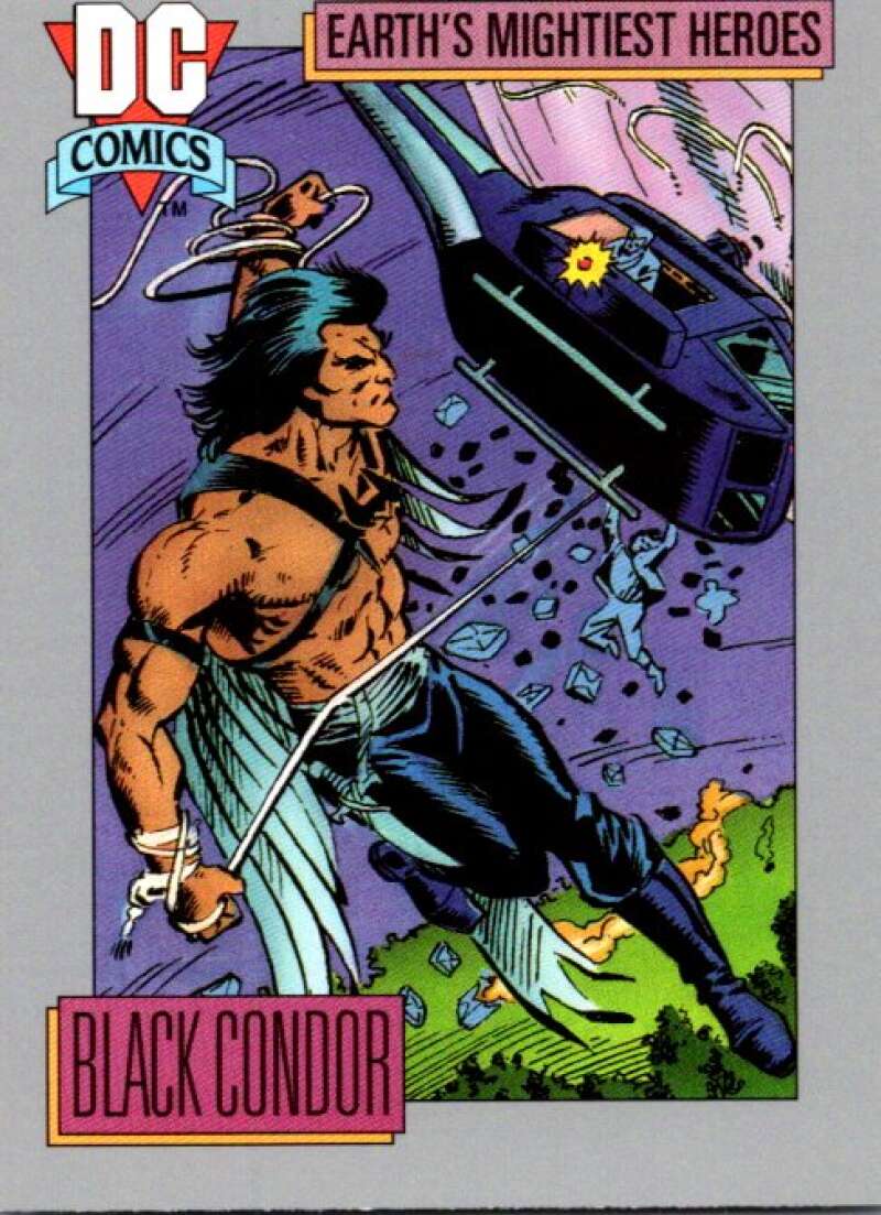 1992 Impel DC Comics Cosmic #34 Black or   V72488 Image 1