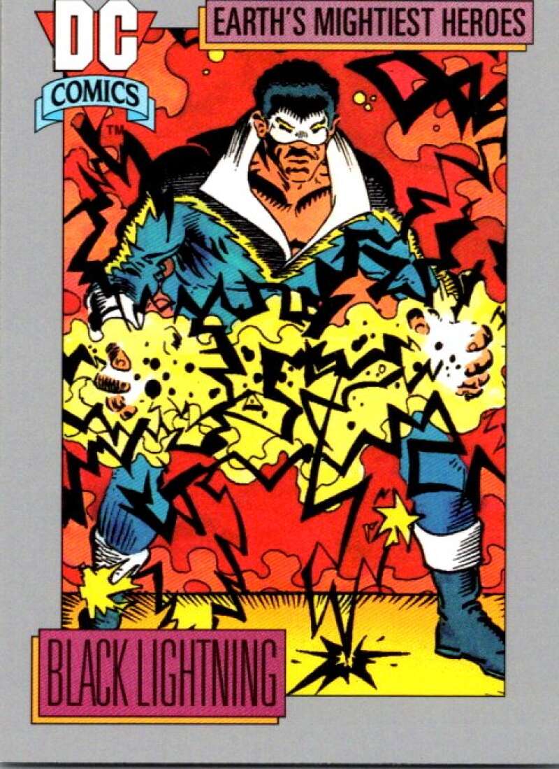 1992 Impel DC Comics Cosmic #35 Black Lightning   V72489 Image 1