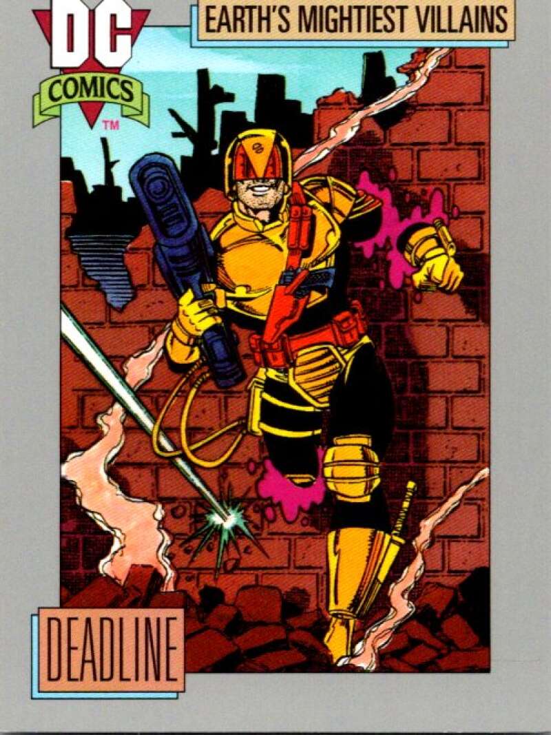 1992 Impel DC Comics Cosmic #90 Deadline   V72497 Image 1