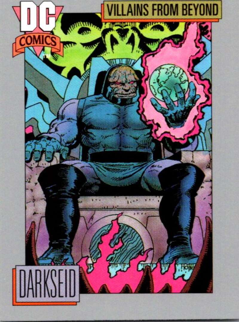 1992 Impel DC Comics Cosmic #128 Darkseid   V72500 Image 1
