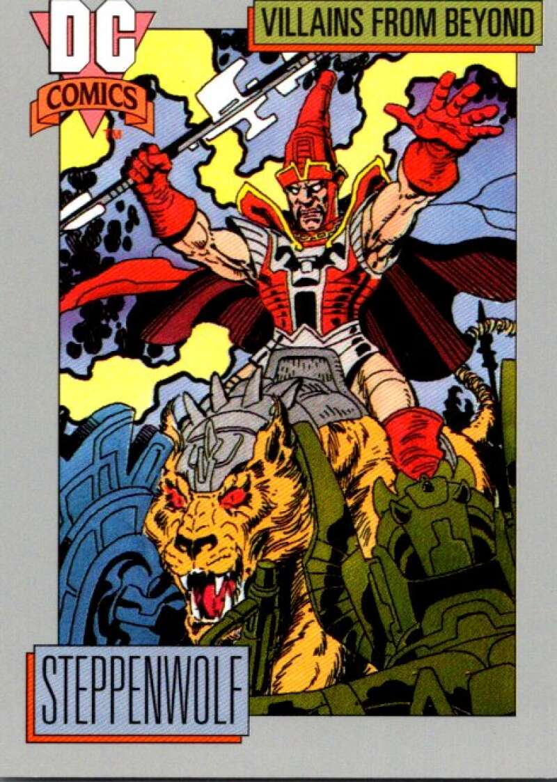 1992 Impel DC Comics Cosmic #140 Steppenwolf   V72501 Image 1