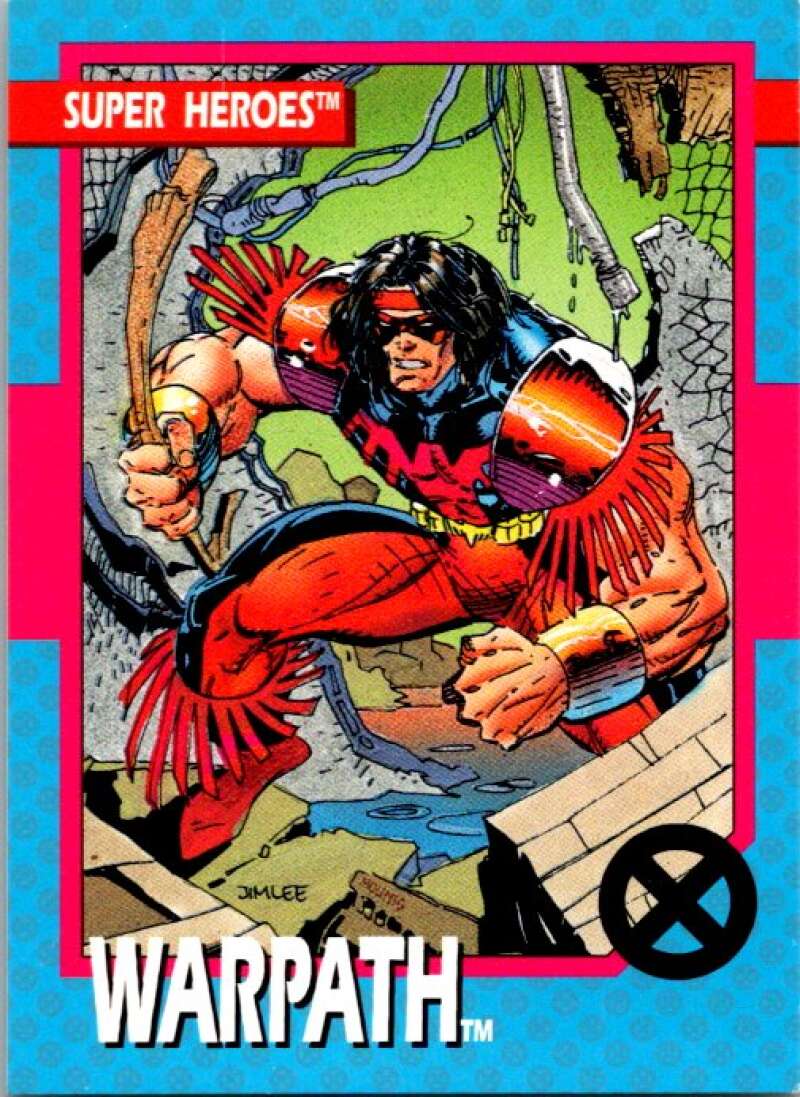 1992 Impel X-Men #26 Warpath   V72521 Image 1
