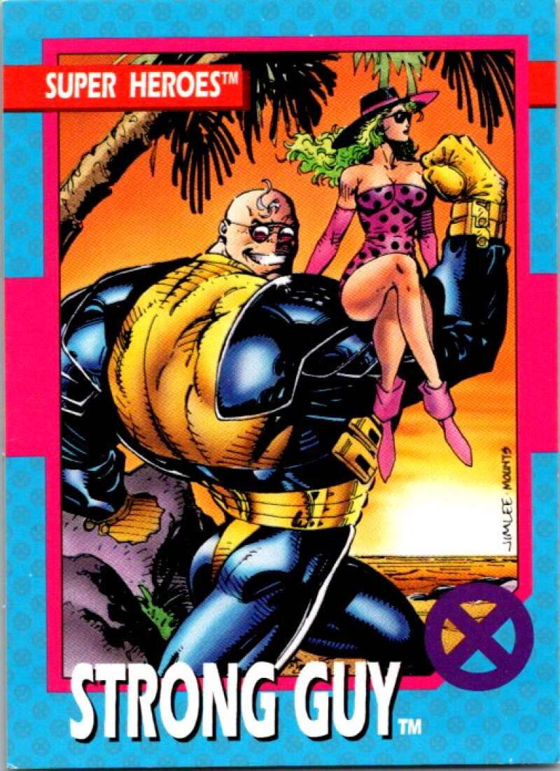 1992 Impel X-Men #31 Strong Guy   V72527 Image 1