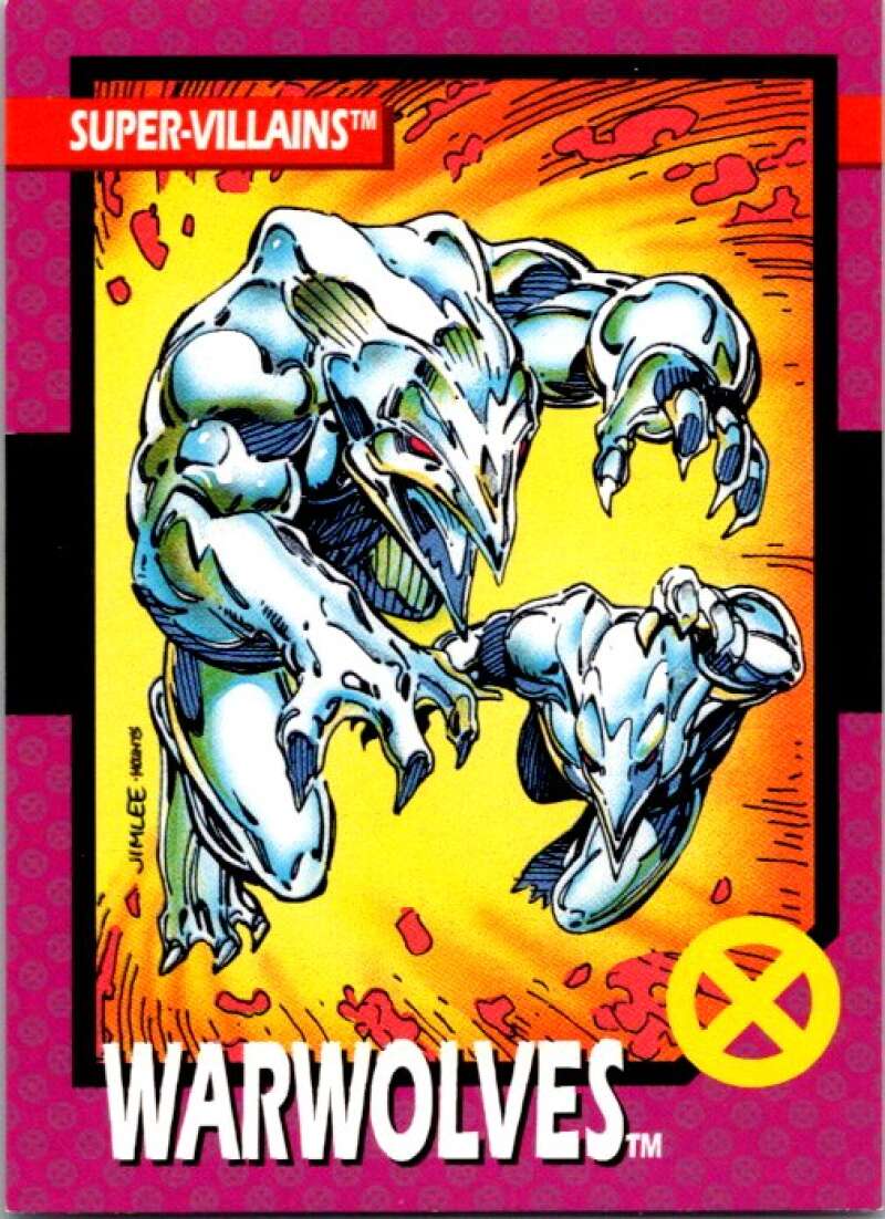 1992 Impel X-Men #59 Warwolves   V72551 Image 1
