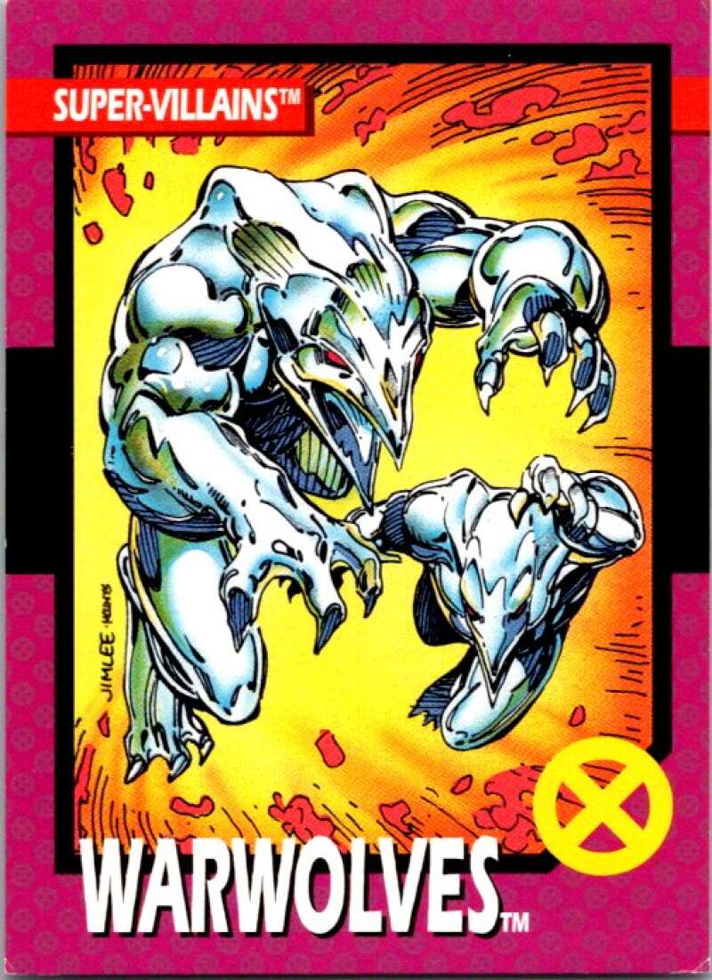 1992 Impel X-Men #59 Warwolves   V72554 Image 1