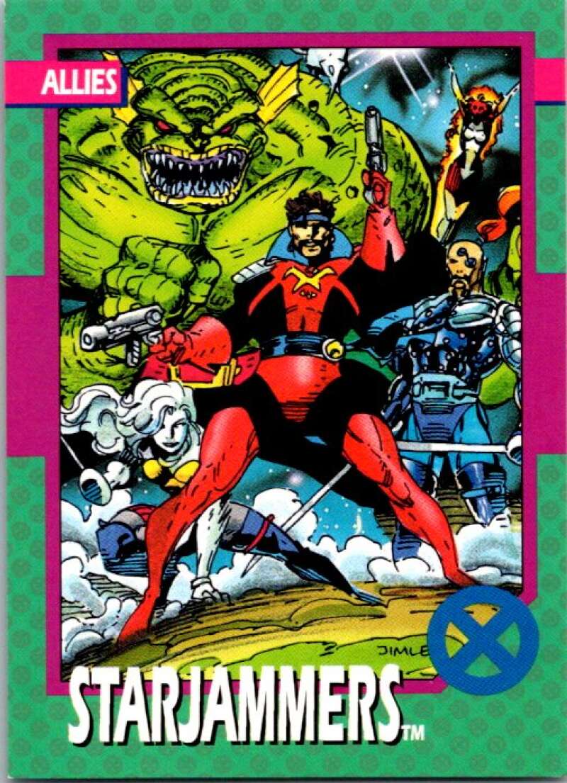 1992 Impel X-Men #86 Starjammers   V72588 Image 1