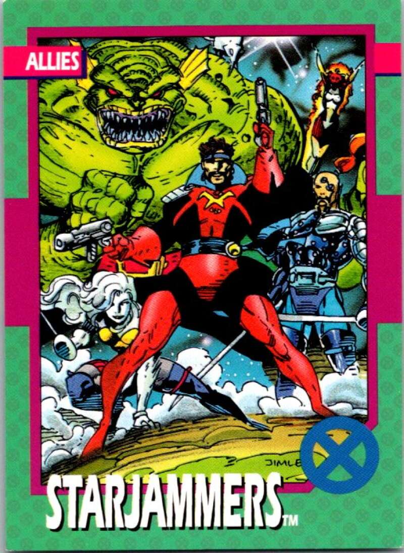 1992 Impel X-Men #86 Starjammers   V72590 Image 1