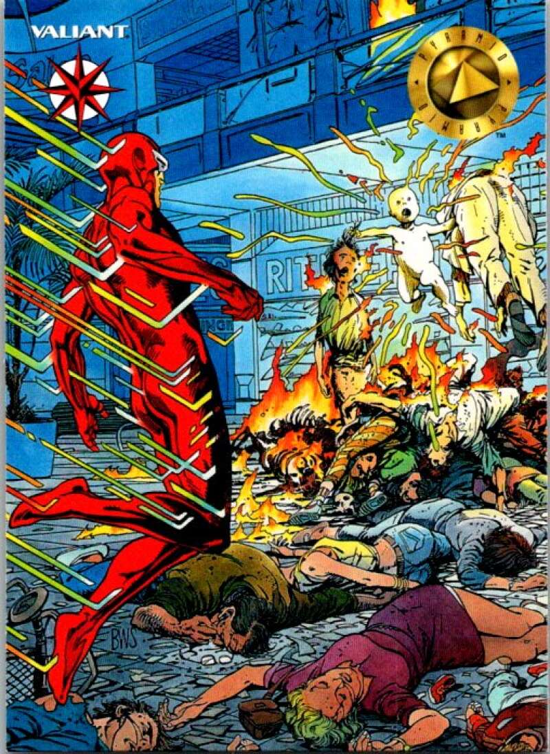 1993 Valiant Era #32 Solar, Man of the Atom  V72623 Image 1
