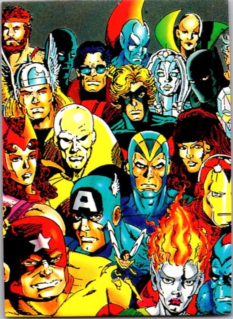 1992  Spider-Man 30th Anniversary #71 The Avengers   V72722 Image 1