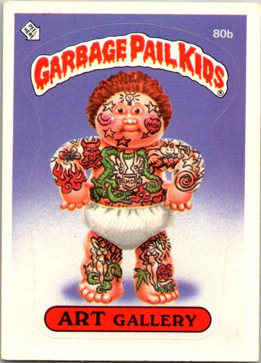 1985 Topps Garbage Pail Kids Series 2 #83b Sumo Sid  V72746 Image 1