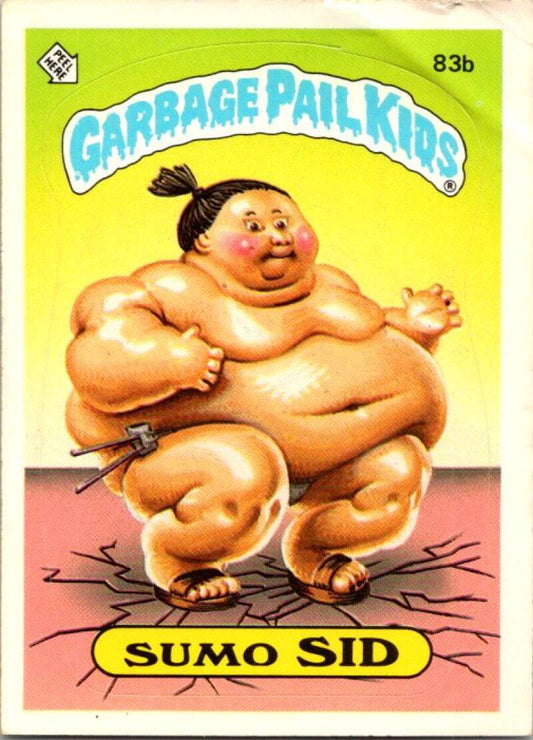 1986 Topps Garbage Pail Kids Series 3 #84a Joe Blow  V72747 Image 1