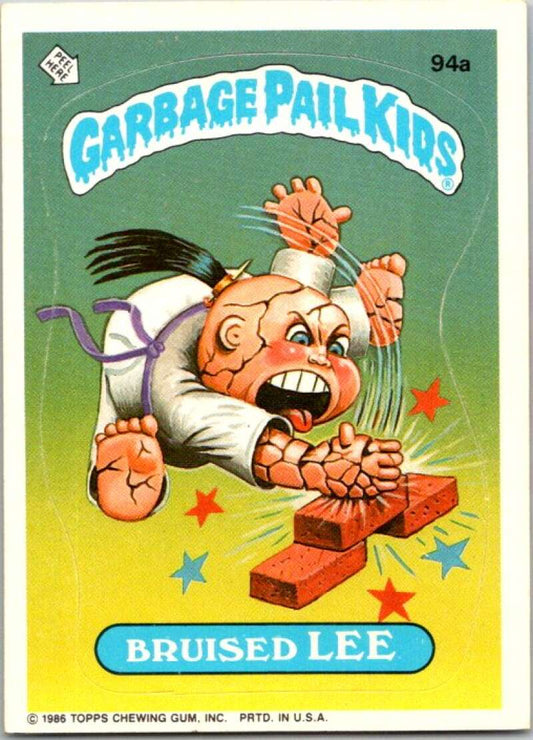 1986 Topps Garbage Pail Kids Series 3 #94b Karate Kate  V72795 Image 1
