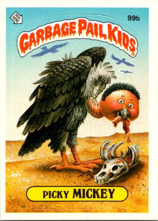 1986 Topps Garbage Pail Kids Series 3 #100a Ali Gator  V72813 Image 1
