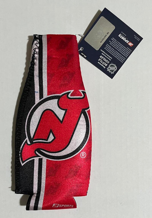 New Jersey Devils NHL Brand New Neoprene Bottle Cooler with Tag Image 1