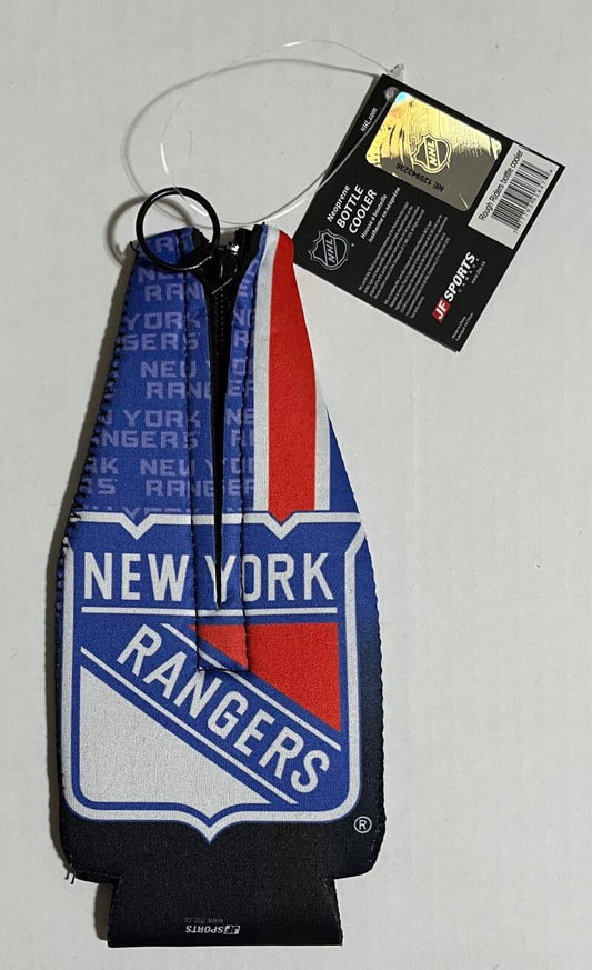 New York Rangers NHL Brand New Neoprene Bottle Cooler with Tag Image 1