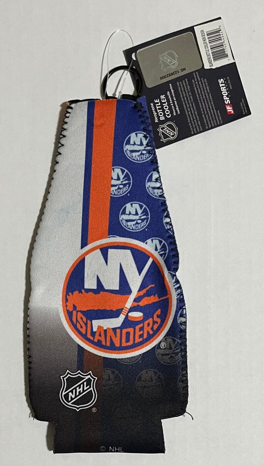 New York Islanders NHL Brand New Neoprene Bottle Cooler with Tag Image 1