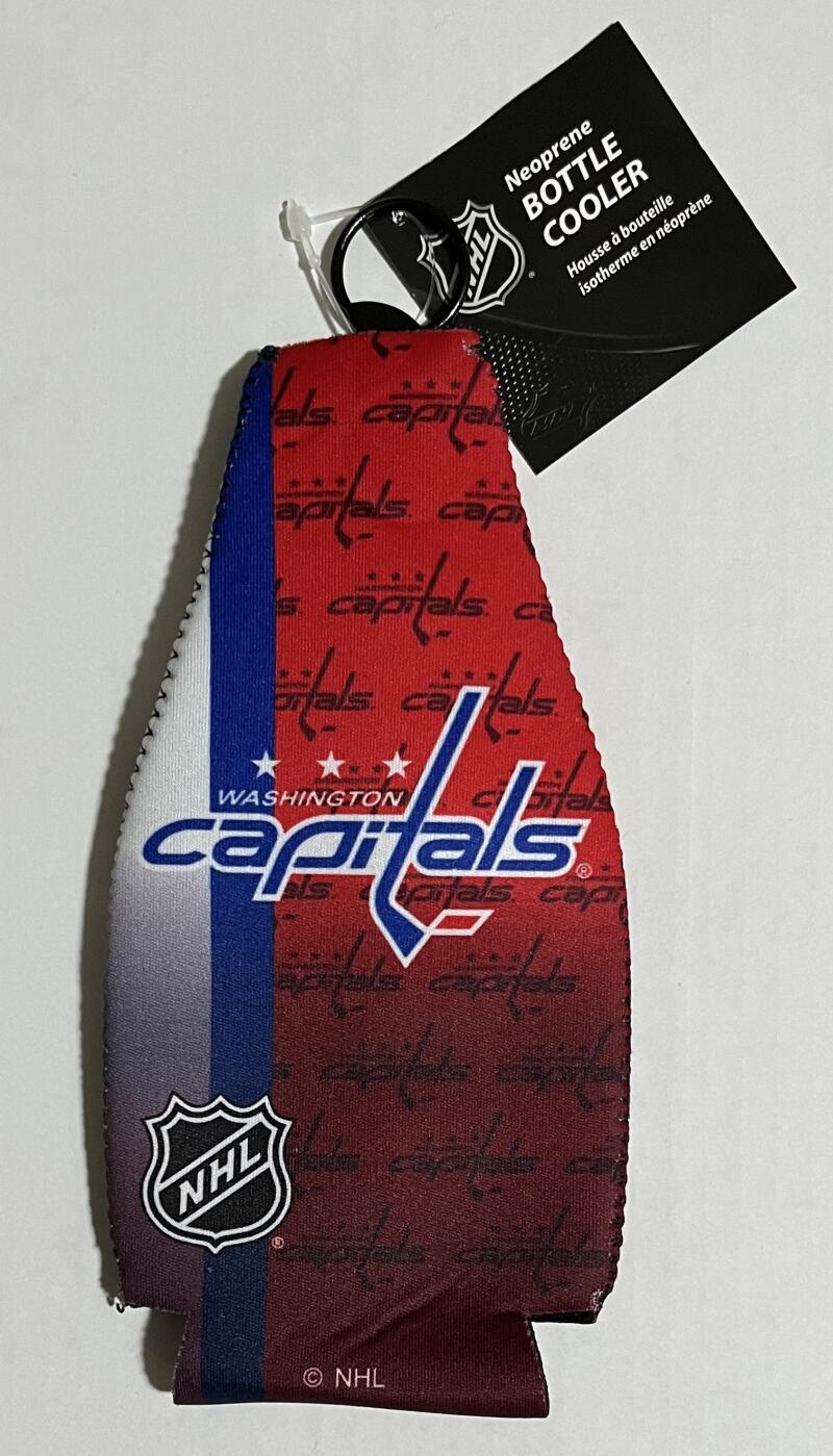 Washington Capitals NHL Brand New Neoprene Bootle Cooler with Tag Image 1
