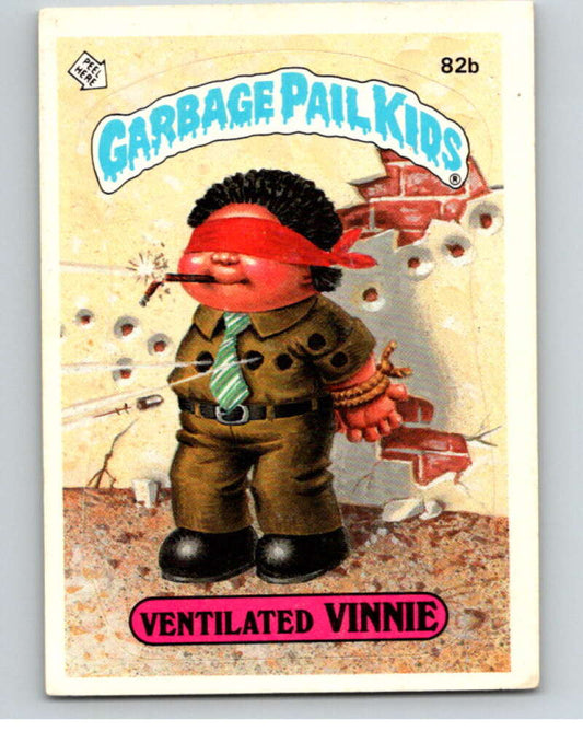 1985 Topps Garbage Pail Kids Series 2 #82b Ventilated Vinnie   V72958 Image 1