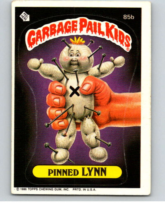 1986 Topps Garbage Pail Kids Series 3 #85b Pinned Lynn   V72962 Image 1