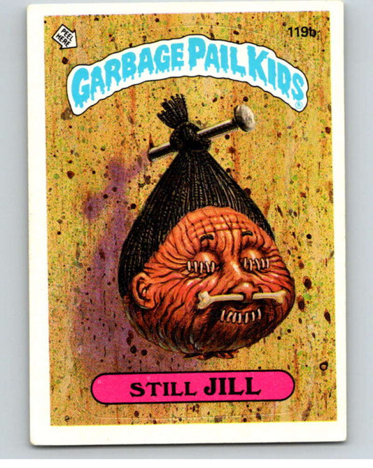 1986 Topps Garbage Pail Kids Series 3 #119b Still Jill   V73042 Image 1