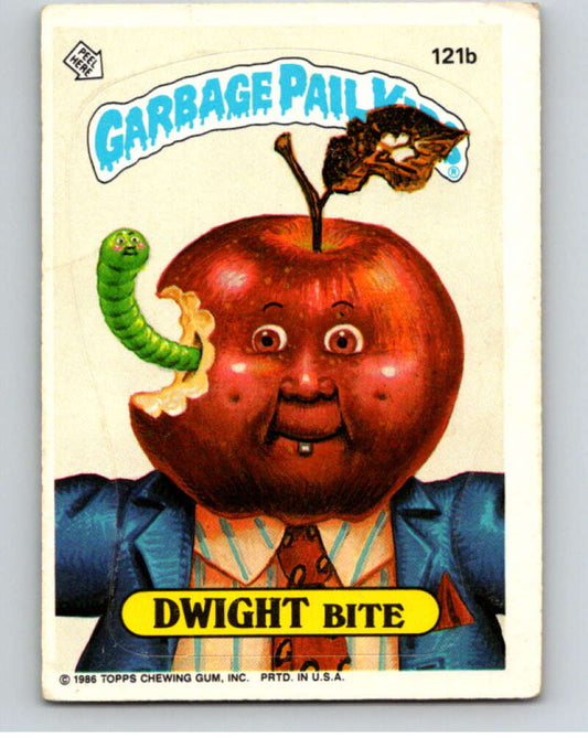 1986 Topps Garbage Pail Kids Series 3 #121b Dwight Bite   V73046 Image 1