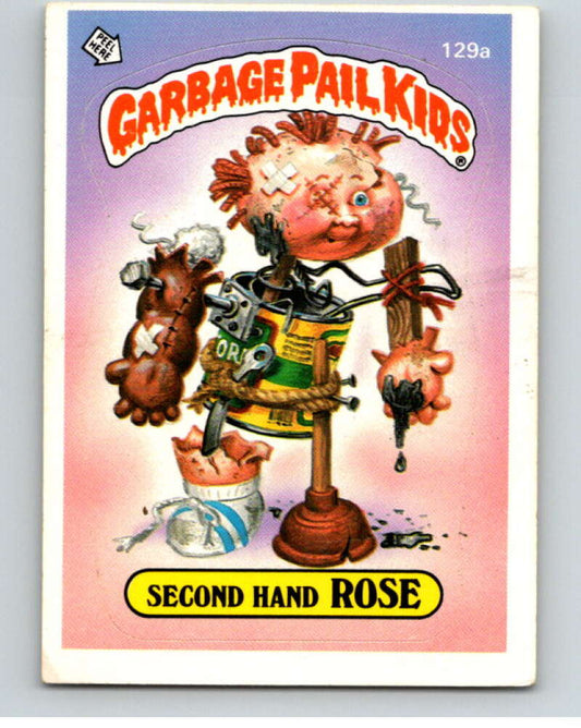1986 Topps Garbage Pail Kids Series 4 #129A Second Hand Rose   V73070 Image 1