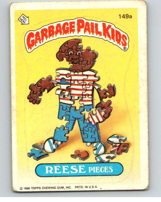 1986 Topps Garbage Pail Kids Series 4 #149A Reese Pieces   V73119 Image 1