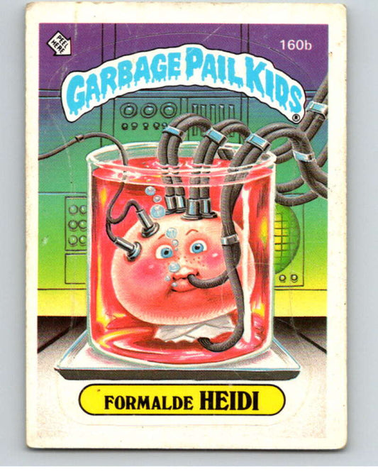 1986 Topps Garbage Pail Kids Series 4 #160B Formalde Heidi   V73137 Image 1