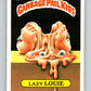 1986 Topps Garbage Pail Kids Series 5 #177B Lazy Louie   V73173 Image 1