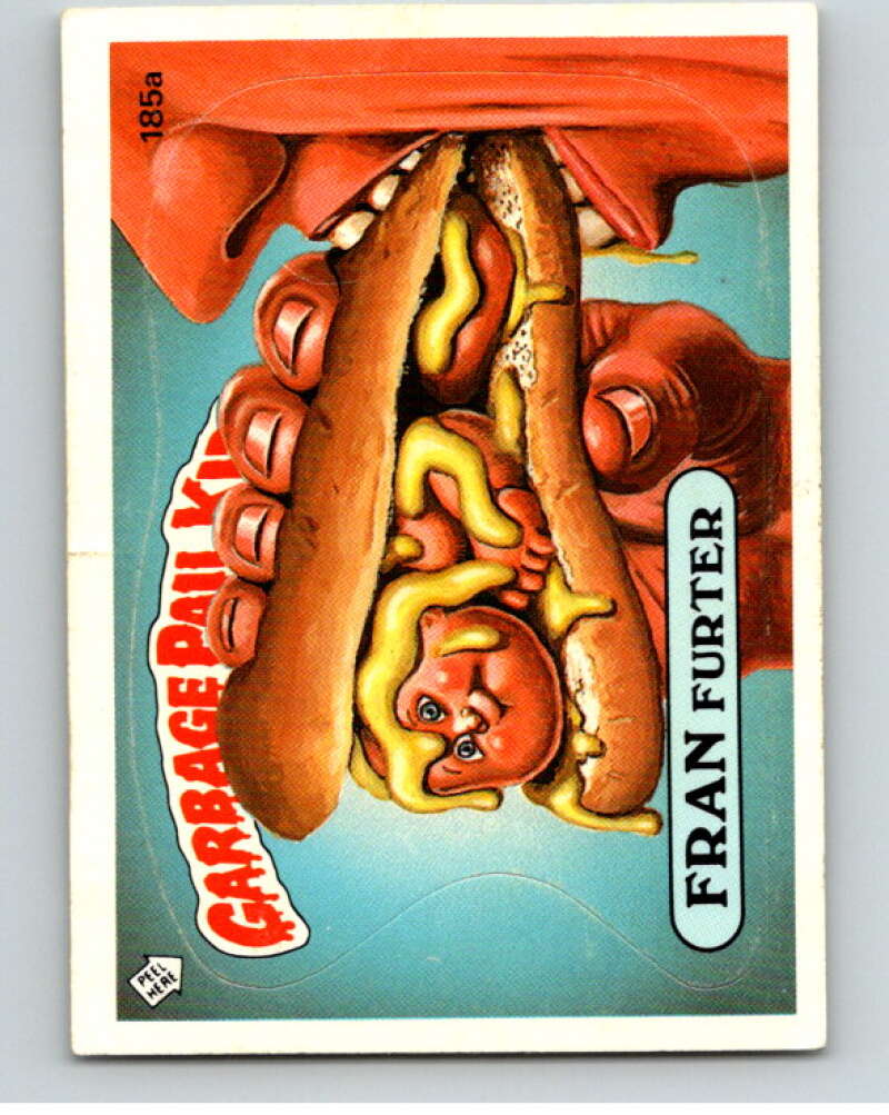 1986 Topps Garbage Pail Kids Series 5 #185A Fran Furter   V73192 Image 1