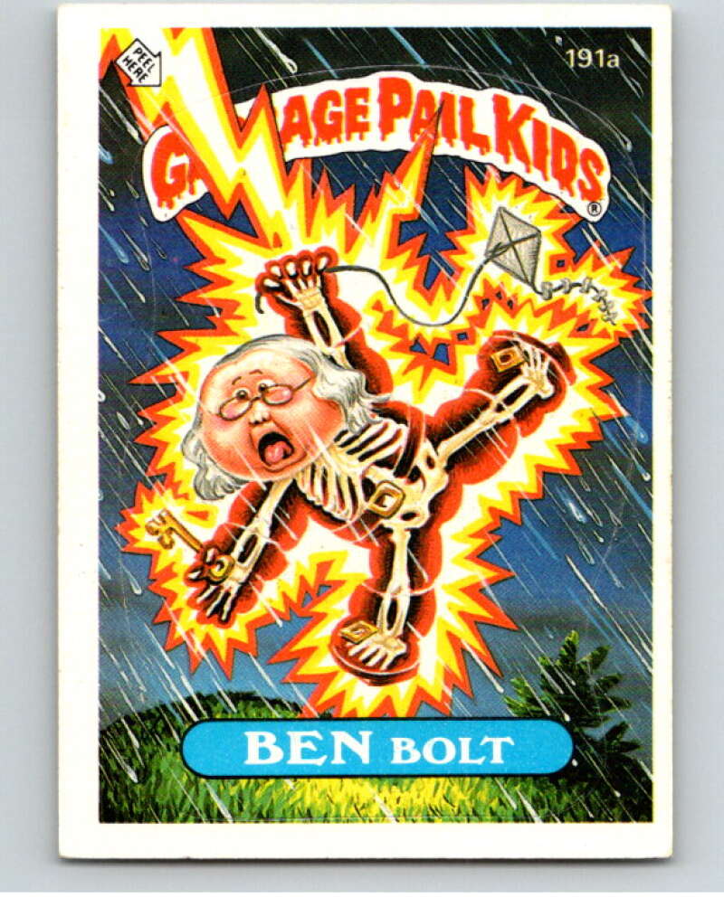 1986 Topps Garbage Pail Kids Series 5 #191A Ben Bolt   V73207 Image 1