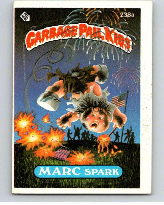 1986 Topps Garbage Pail Kids Series 6 #238A Marc Spark   V73319 Image 1