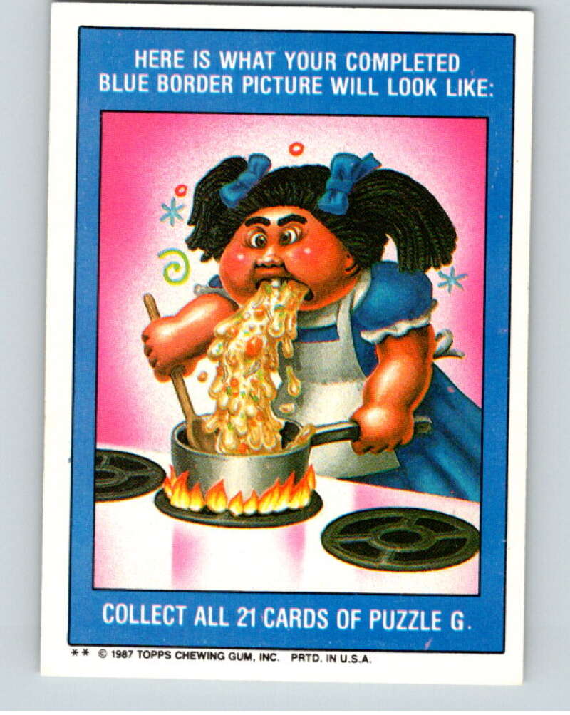 1987 Topps Garbage Pail Kids Series 7 #254A Chris Mess   V73359 Image 2