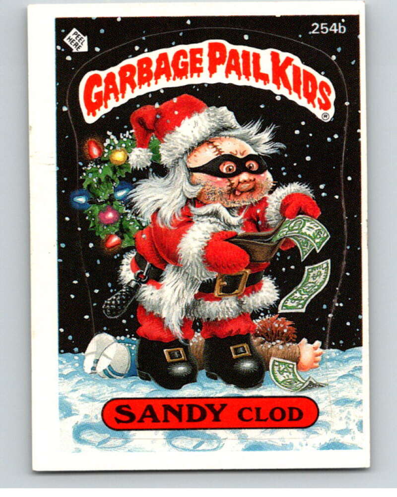1987 Topps Garbage Pail Kids Series 7 #254B Sandy Clod   V73360 Image 1