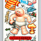 1987 Topps Garbage Pail Kids Series 7 #257A Cut-Up Carmen   V73370 Image 1