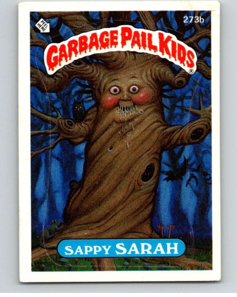 1987 Topps Garbage Pail Kids Series 7 #273B Sappy Sarah   V73421 Image 1
