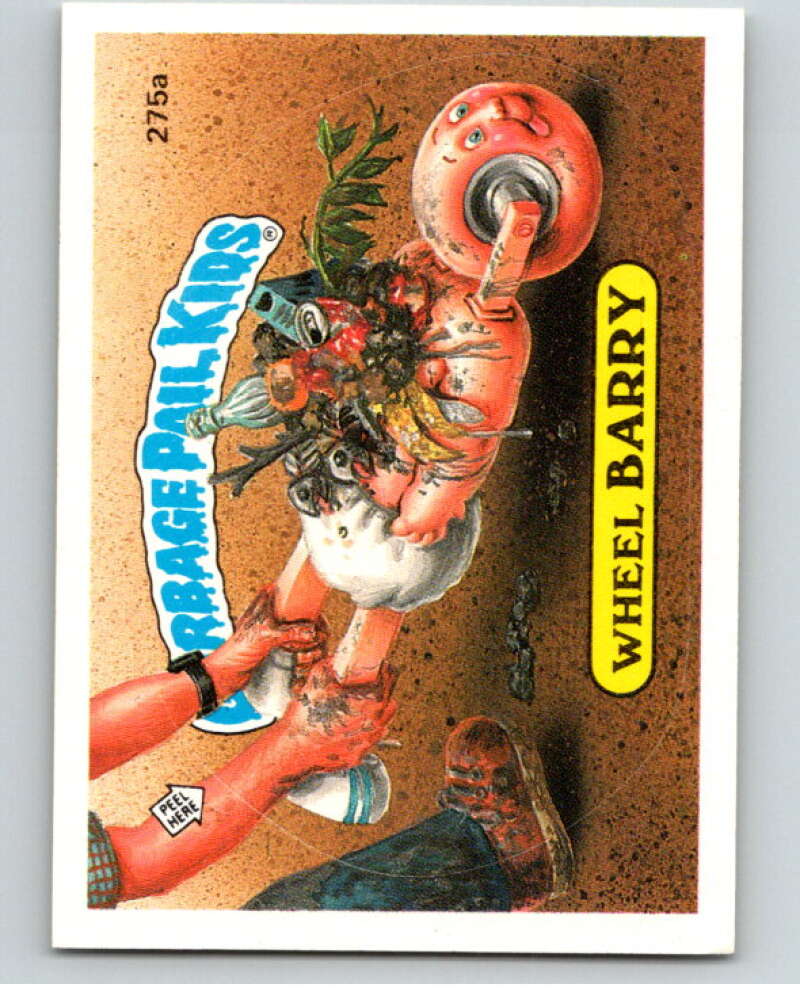1987 Topps Garbage Pail Kids Series 7 #275A Wheel Barry   V73424 Image 1