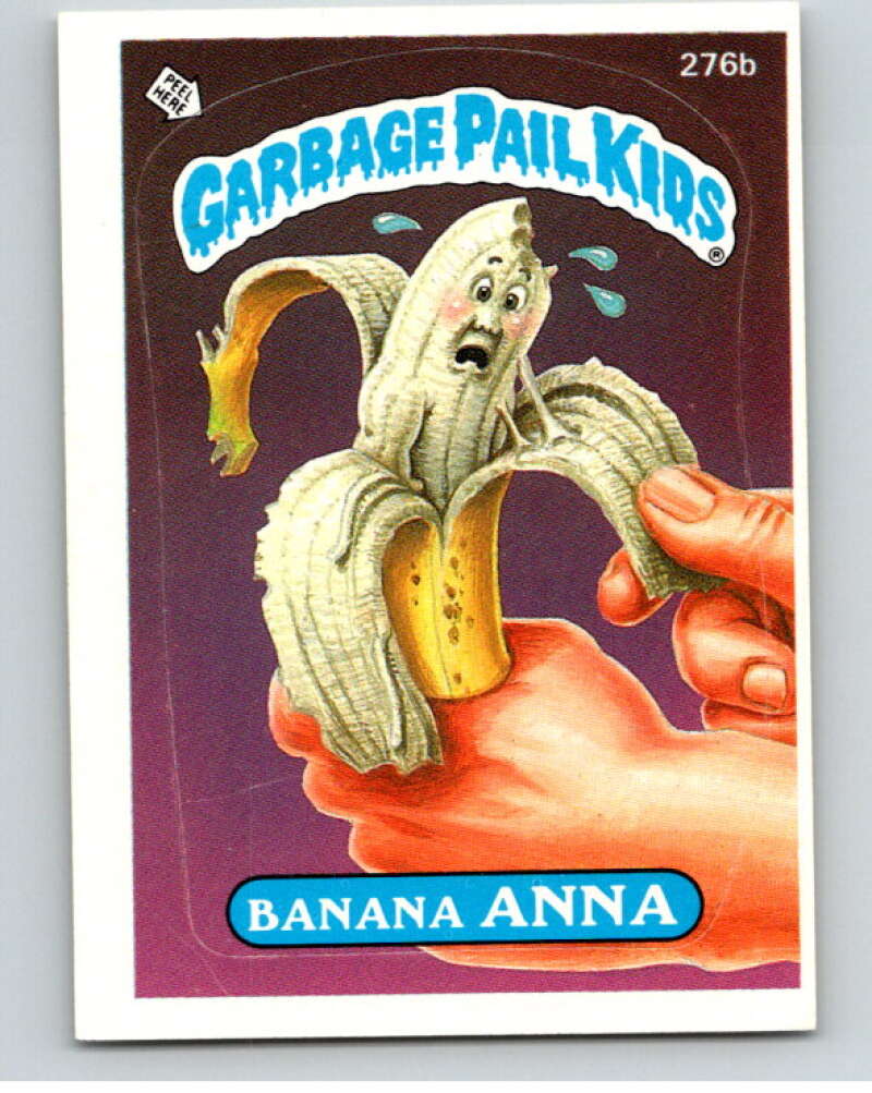 1987 Topps Garbage Pail Kids Series 7 #276B Banana Anna   V73429 Image 1