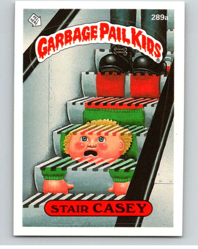 1987 Topps Garbage Pail Kids Series 7 #289A Stair Casey   V73462 Image 1